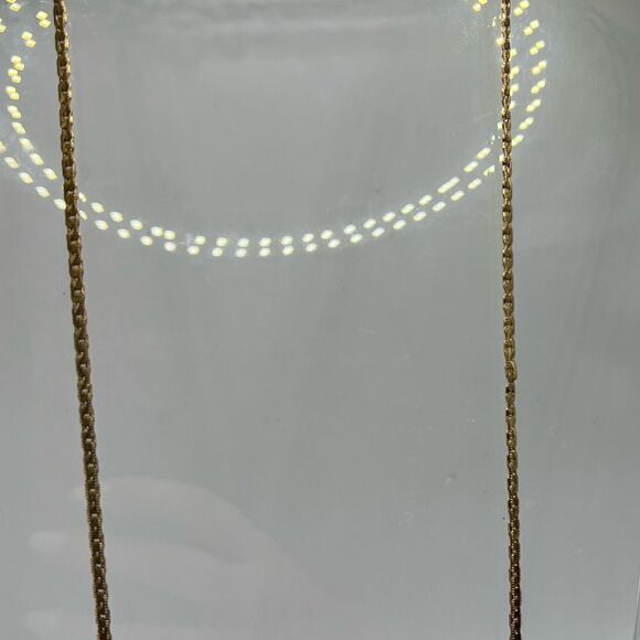 Vintage H-A Vendome Long Flat Chain Necklace - Picture 5 of 7